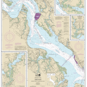 12248 - James River Newport News to Jamestown Island; Back River and College Creek