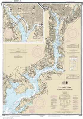 12289 - Potomac River Mattawoman Creek to Georgetown Harbor; Washington Harbor