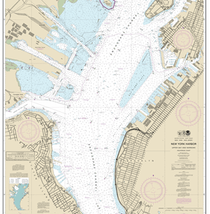 12334 - New York Harbor Upper Bay and Narrows-Anchorage Chart