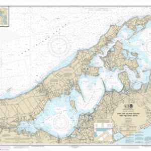 12358 - New York Long Island, Shelter Island Sound and Peconic Bays; Mattituck Inlet