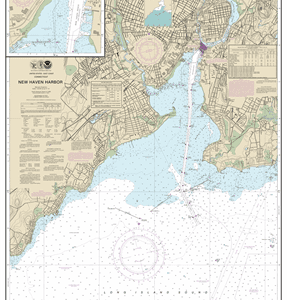 12371 - New Haven Harbor;New Haven Harbor (Inset)