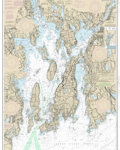 13221 - Narragansett Bay - 2 Charts