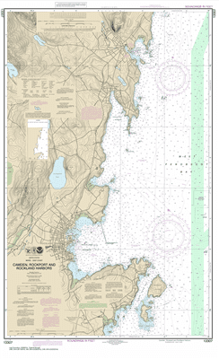 13307 - Camden, Rockport and Rockland Harbors