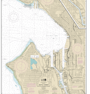 18450 - Seattle Harbor, Elliott Bay and Duwamish Waterway