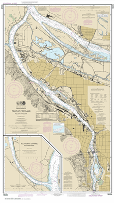 18526 - Port of Portland, Including Vancouver; Multnomah Channel-southern part