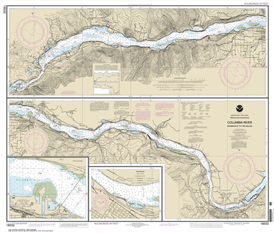 18532 - Columbia River Bonneville To The Dalles; The Dalles; Hood River