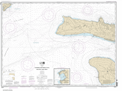 19351 - Channels between O‘ahu, Moloka‘i and Läna‘i; Kaumalapa‘u Harbor