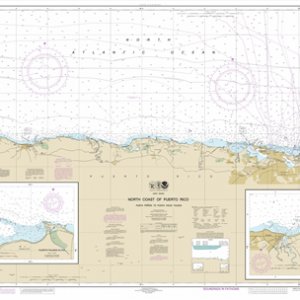 25668 - North Coast of Puerto Rico Punta Penon to Punta Vacia Talega; Puerto Arecibo; Puerto Palmas Altas