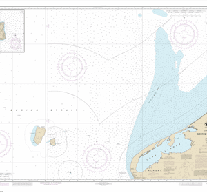 16190 - Bering Strait North; Little Diomede Island