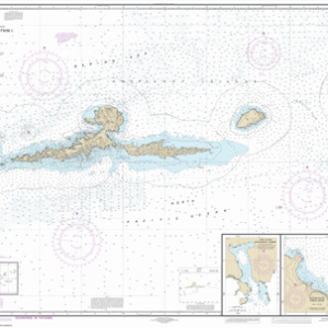 16480 - Amkta Island to Igitkin Island; Finch Cove Seguam Island; Sviechnikof Harbor, Amilia Island