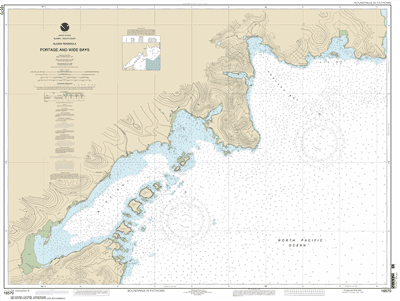 16570 - Portage and Wide Bays, Alaska Pen.