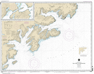 16592 - Kodiak Island Gull Point to Kaguyak Bay; Sitkalidak Passage