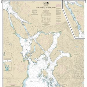 17324 - Sitka Sound to Salisbury Sound, Inside Passage; Neva Strait - Neva Pt. to Zeal Pt.