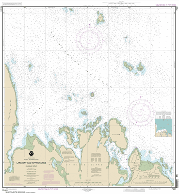 17401 - Lake Bay and approaches, Clarence Strait