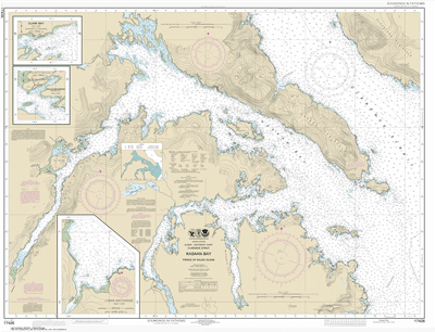 17426 - Kasaan Bay, Clarence Strait; Hollis Anchorage, eastern part; Lyman Anchorage