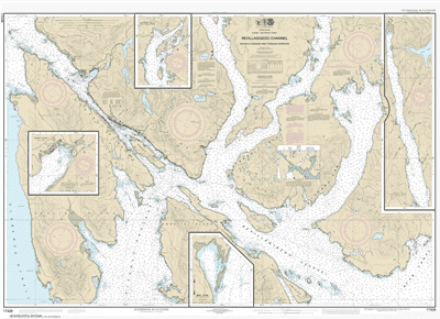 17428 - Revillagigedo Channel, Nichols Passage, and Tongass Narrows; Seal Cove; Ward Cove