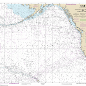 530 - North America West Coast San Diego to Aleutian Islands and Hawai'ian Islands