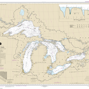 14500 - Great Lakes, Lake Champlain to Lake of the Woods