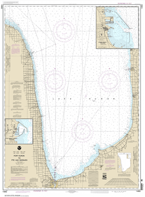 14862 - Port Huron to Pte aux Barques; Port Sanilac; Harbor Beach