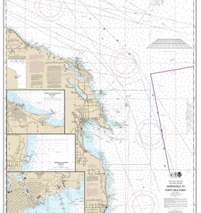 14864 - Harrisville to Forty Mile Point; Harrisville Harbor; Alpena; Rogers City and Calcite