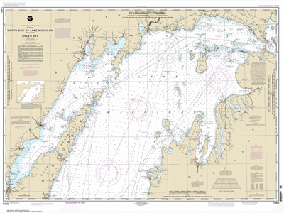 14902 - North end of Lake Michigan, including Green Bay