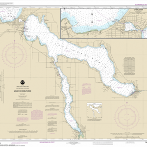 14942 - Lake Charlevoix; Charlevoix, South Point to Round Lake