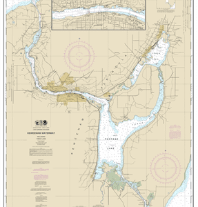 14972 - Keweenaw Waterway, including Torch Lake; Hancock and Houghton
