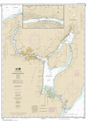 14972 - Keweenaw Waterway, including Torch Lake; Hancock and Houghton