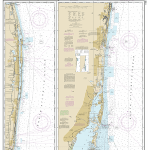 11466 - Jupiter Inlet to Fowey Rocks; Lake Worth Inlet