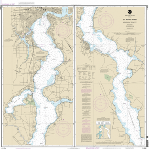 11492 - St. John's River Jacksonville to Racy Point